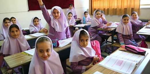لیست مدارس ابتدایی غیر انتفاعی دخترانه منطقه 1 تهران
